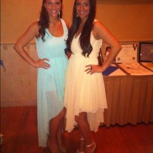 Aqua high low dress from ASOS 👗